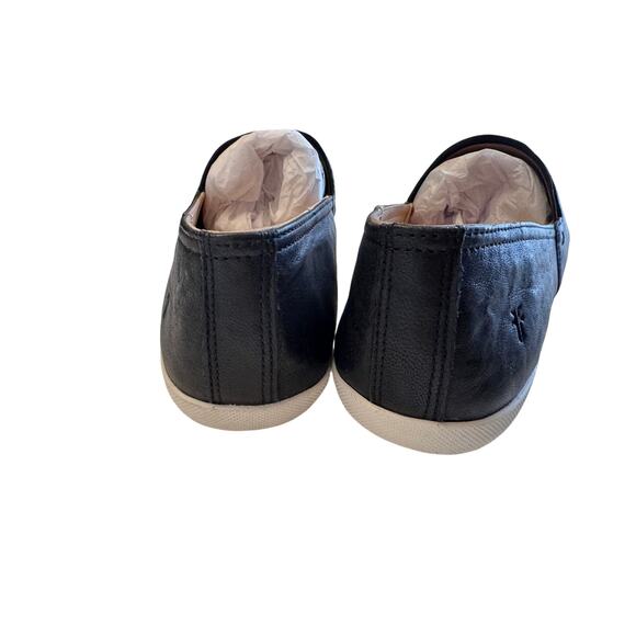Frye Melanie Leather Slip-On Casual Shoes in Classic Black Sz 11 NWB - Picture 7 of 10